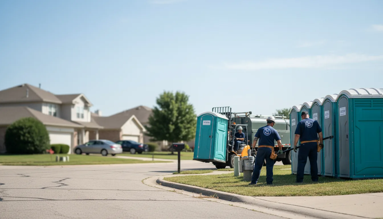Porta Potty Rental in Nebraska near me